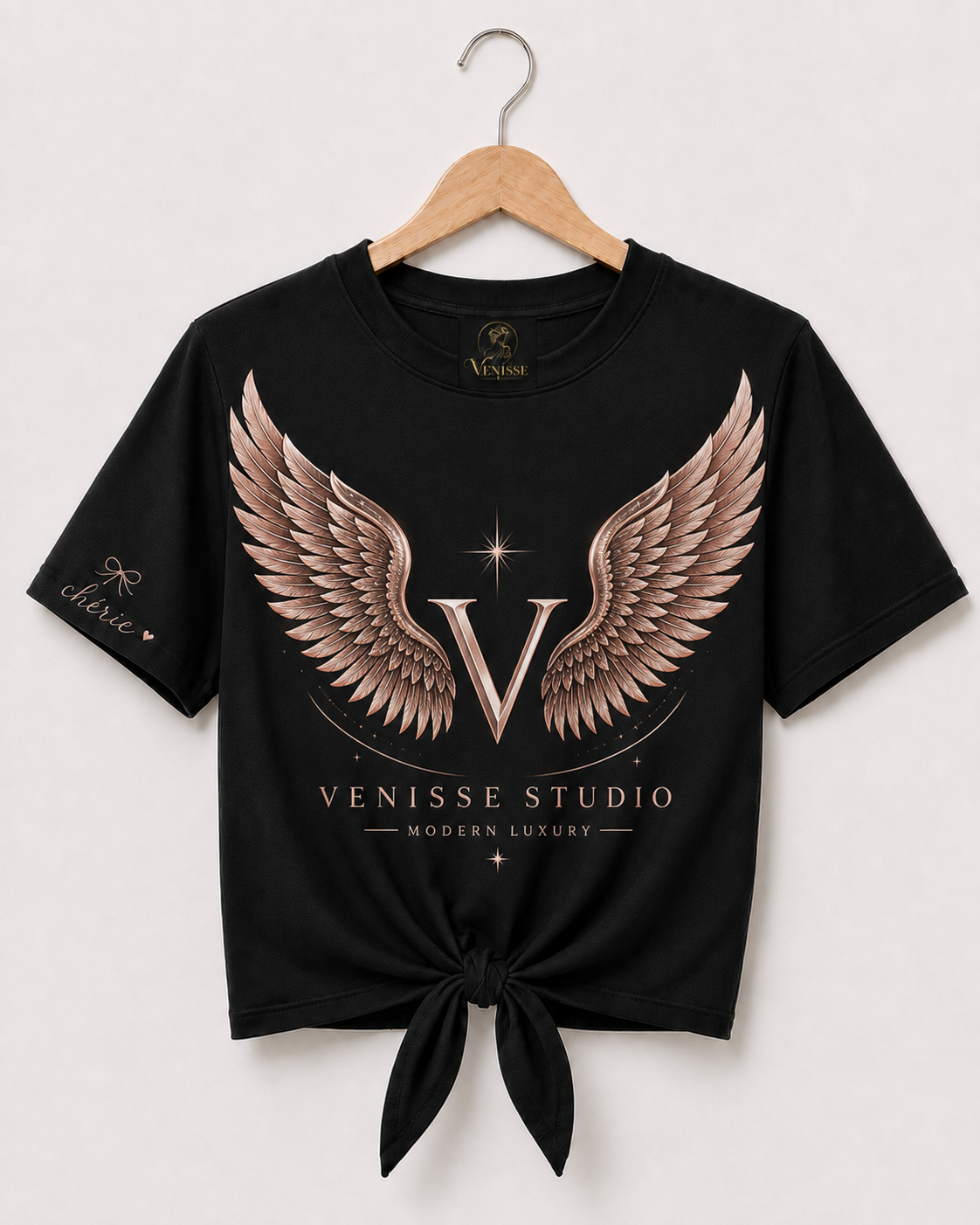 Camiseta con lazos