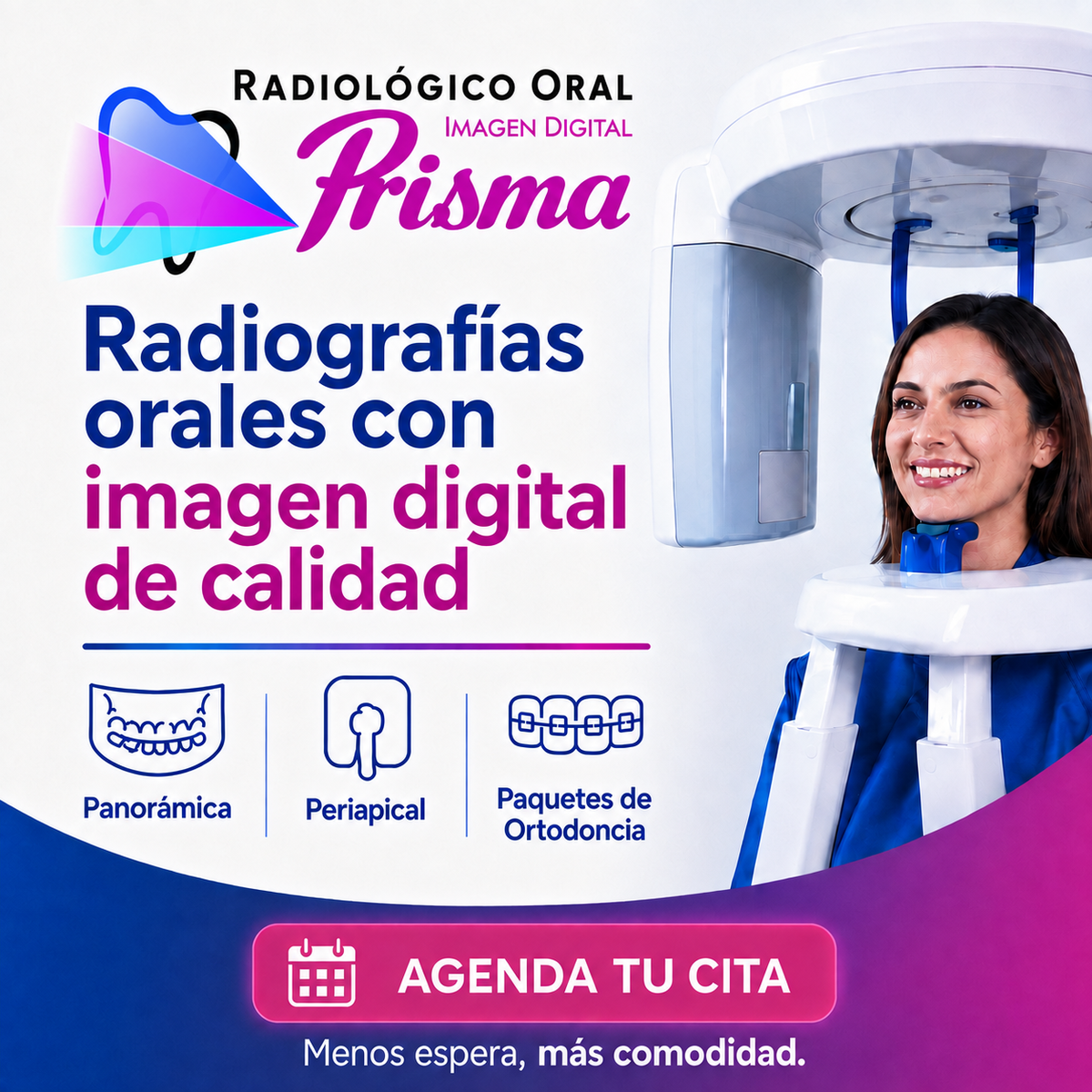 Radiológico Oral Prisma Imagen Digital