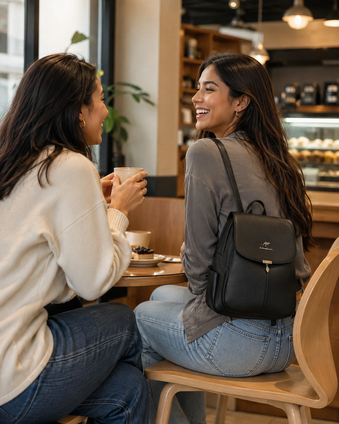 Bolso Aura en encuentro con amigas