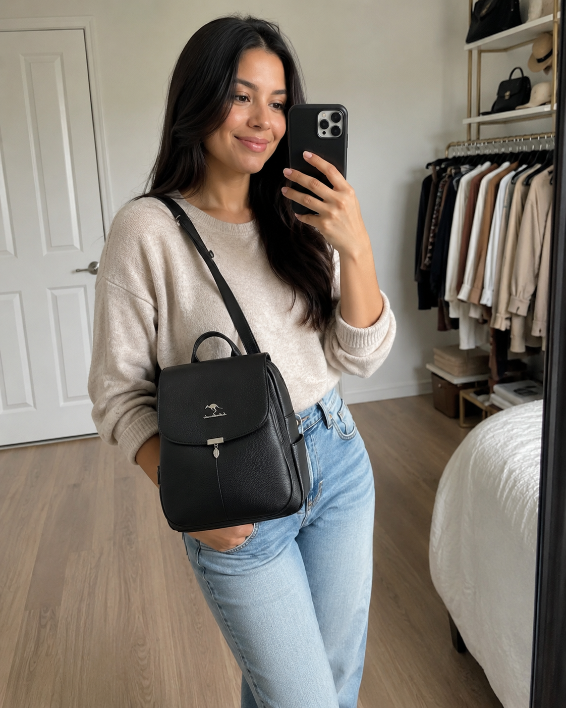 Clienta con Bolso Aura